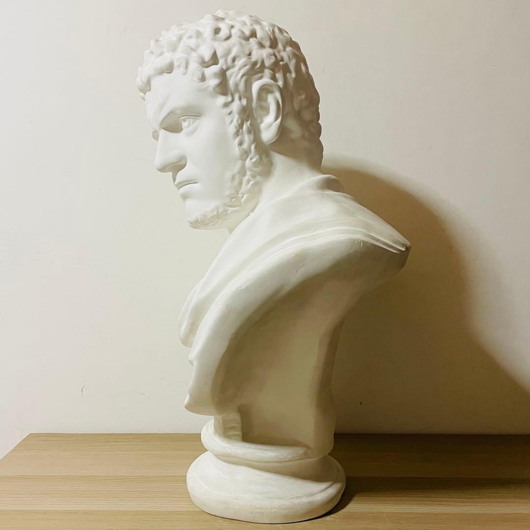 カラカラ帝 石膏像 胸像 デッサン 美術 アート オブジェ インテリア