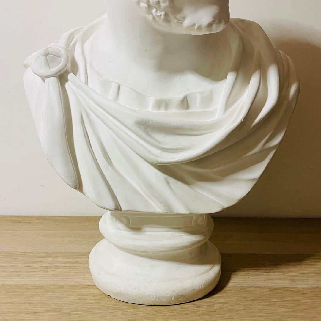 カラカラ帝 石膏像 胸像 デッサン 美術 アート オブジェ インテリア