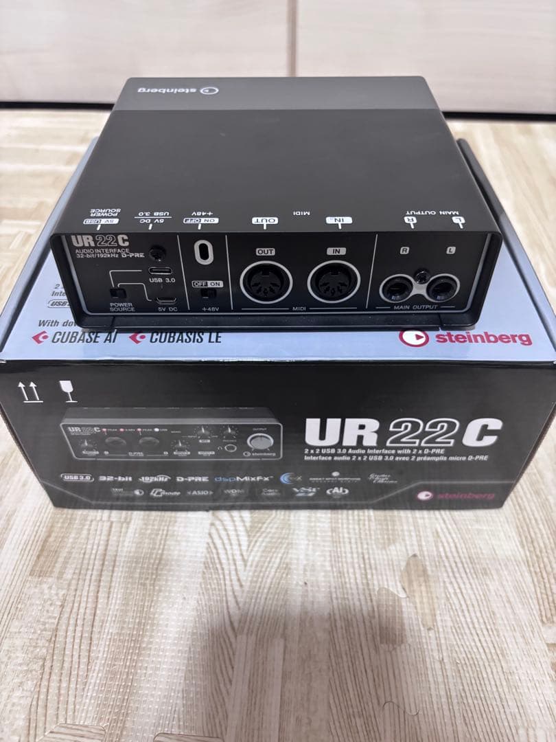 Steinberg UR22C USBオーディオインターフェース