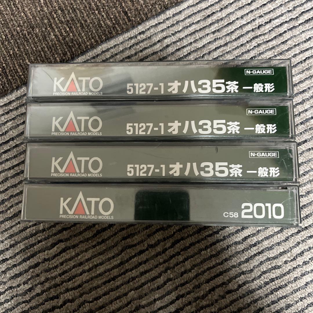 KATO Nゲージ C58機関車とオハ35茶客車セット