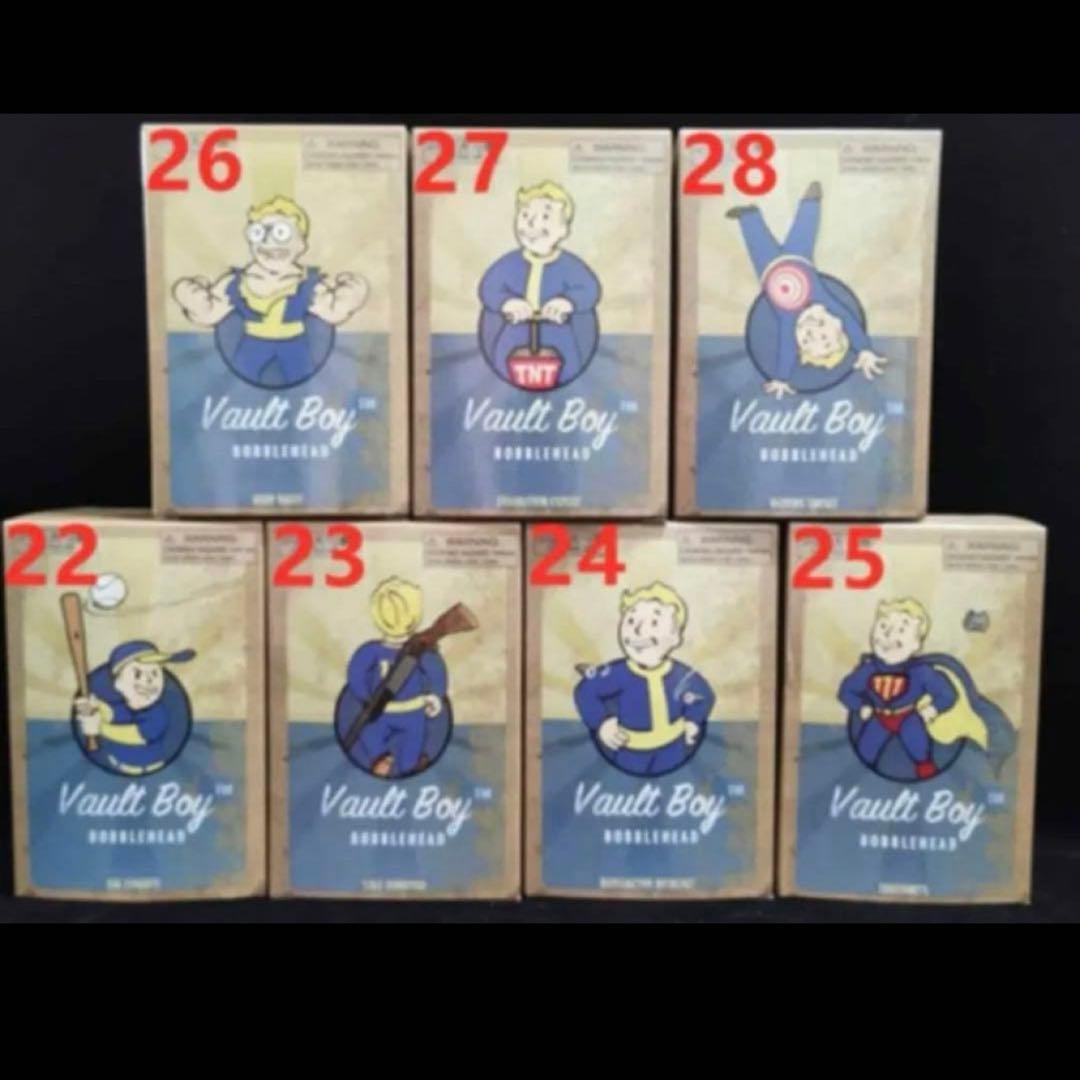 福袋Falloutフォールアウトボルトボーイ シリーズ4ボブルヘッド7体セット