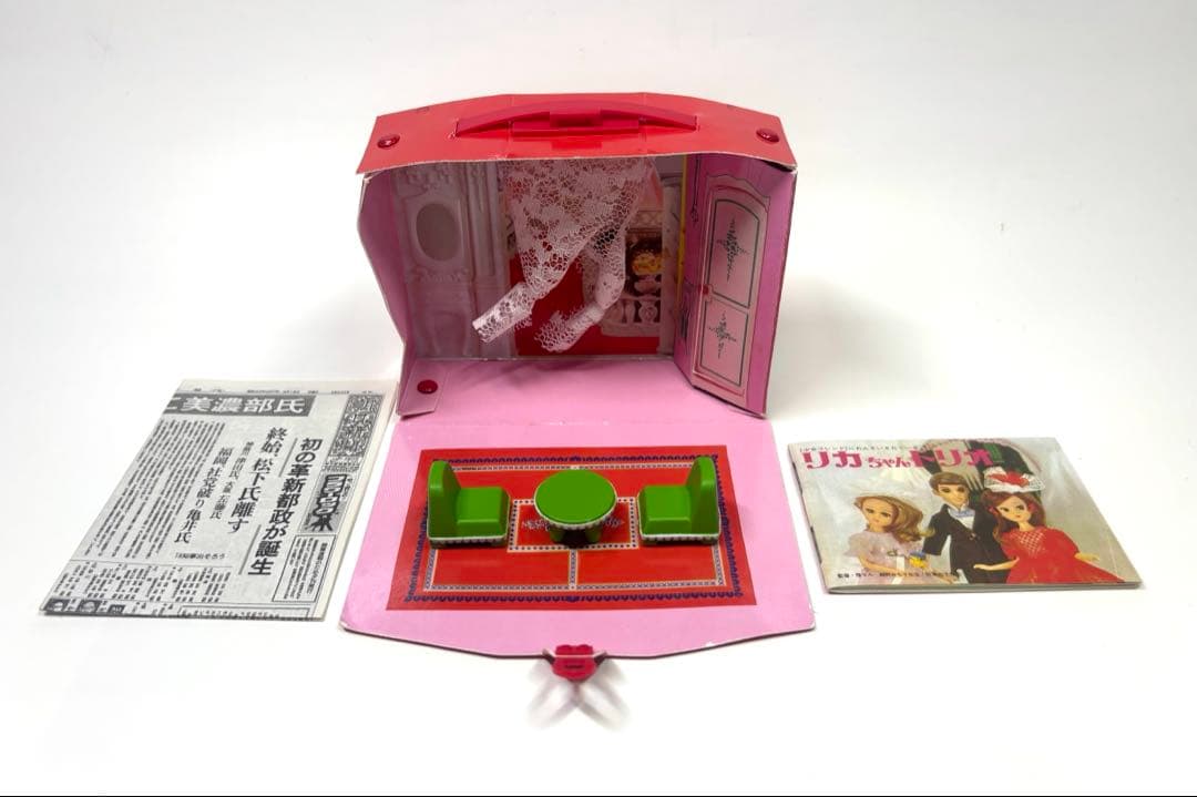 ちっちゃなおもちゃ屋さん リカちゃん ドリームハウス　ミニチュア フィギュア