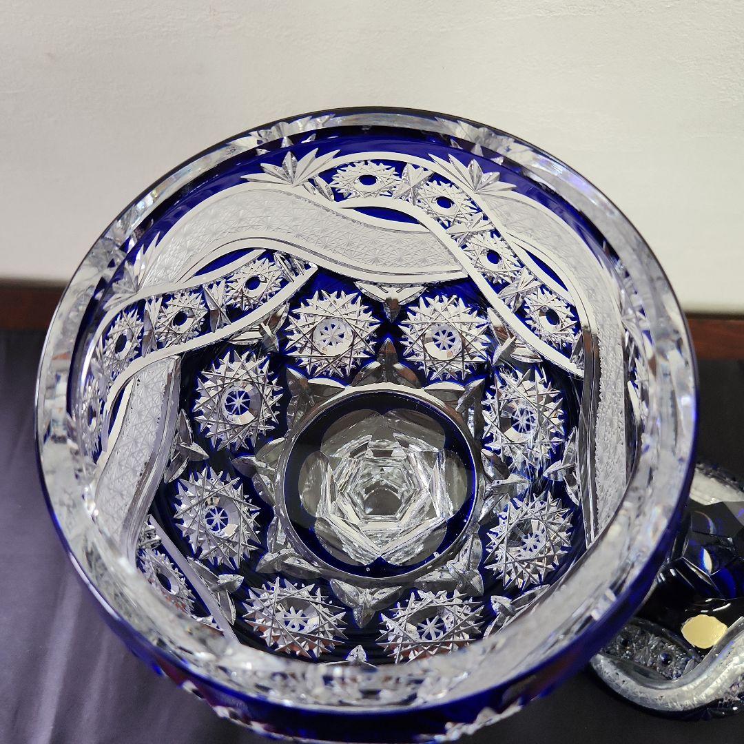 ドイツ　HALLER クリスタルキャンディーポット