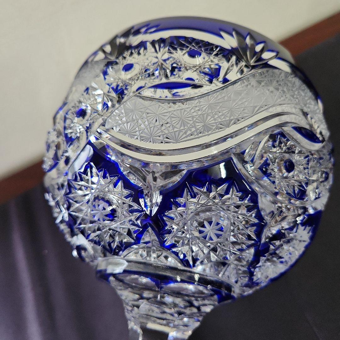 ドイツ　HALLER クリスタルキャンディーポット