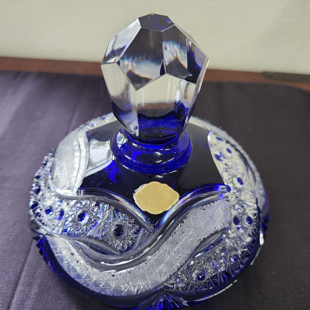 ドイツ　HALLER クリスタルキャンディーポット