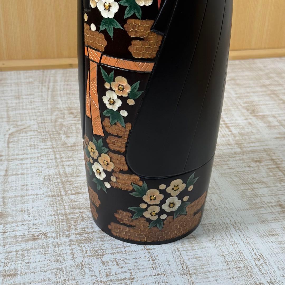 創作こけし【野沢薫 作】大型　内閣総理大臣賞受賞作家 コケシ