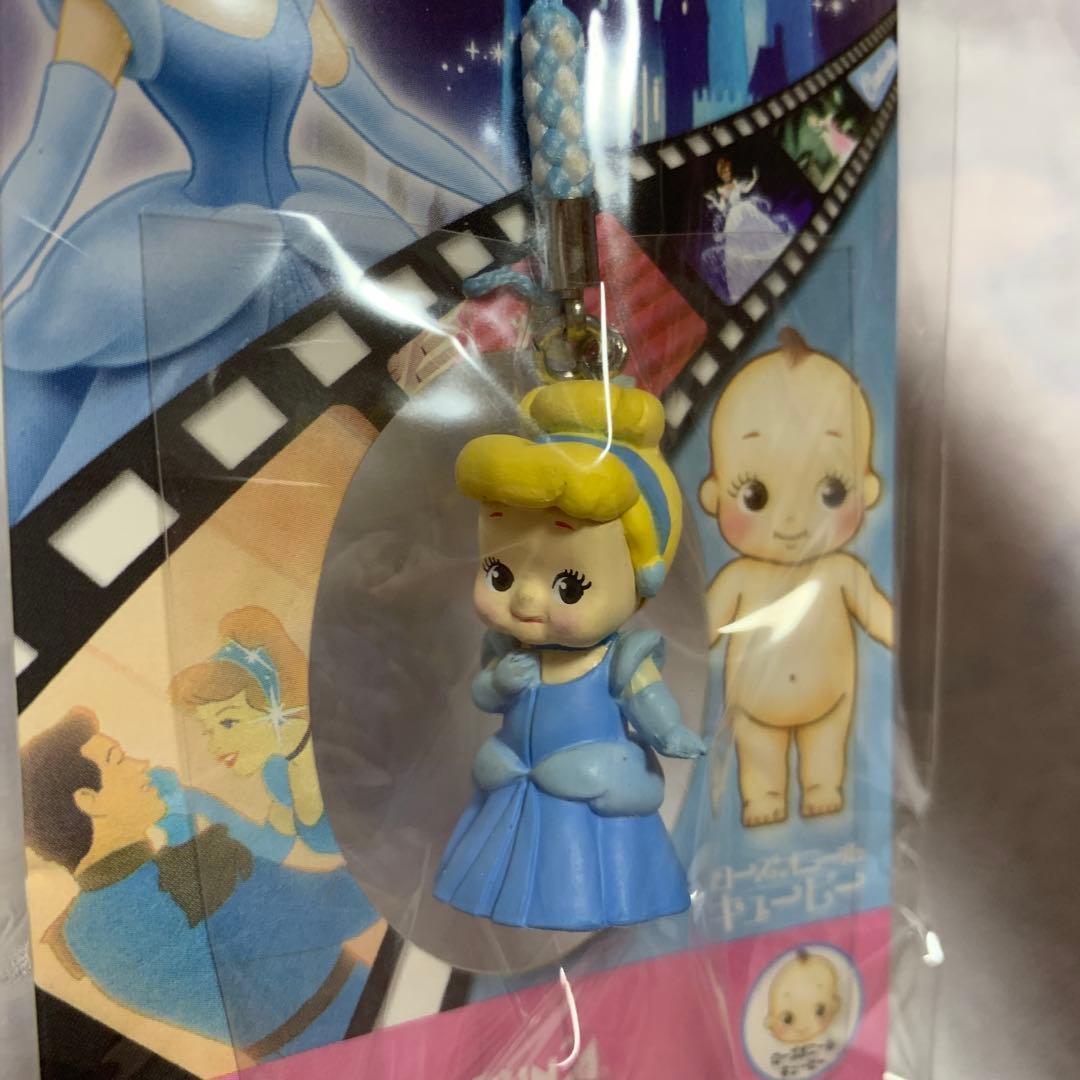 キュージョン　ディズニー　シンデレラ　キューピー　根付けストラップ