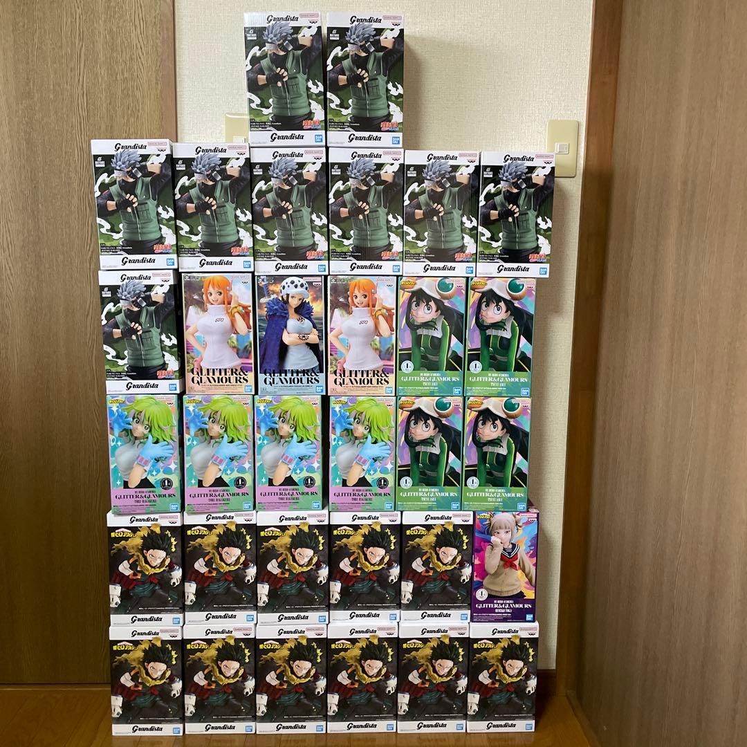 ⑥ ヒロアカ　ナルト　ワンピース　フィギュア　緑谷出久　デク　トガヒミコ