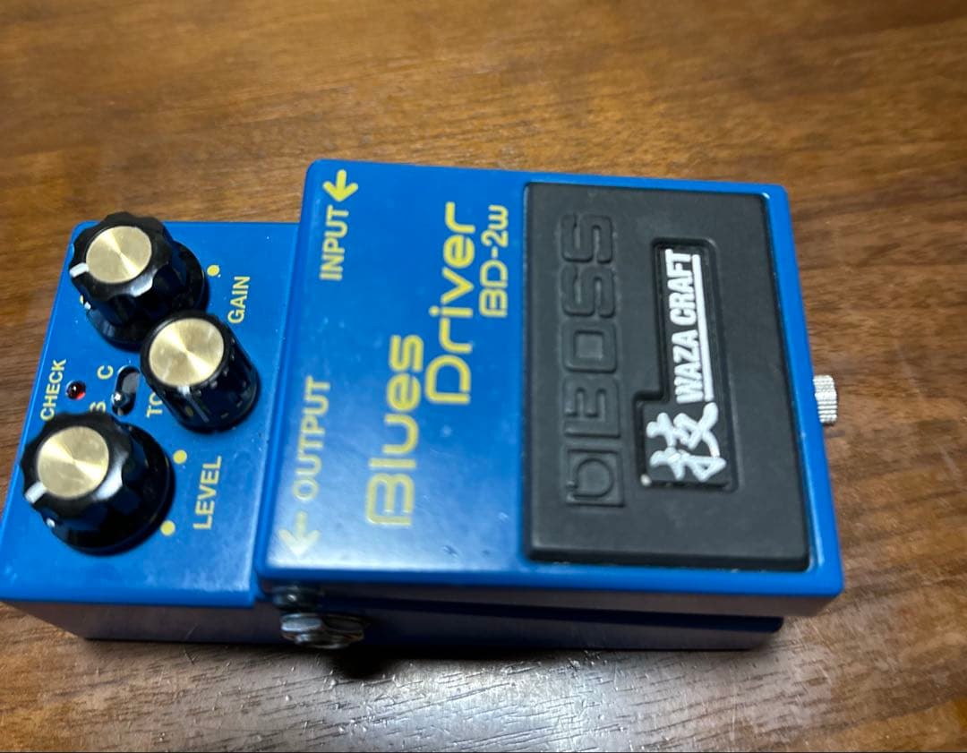 BOSS Blues D BD-2w真空管搭載もでモディファイ