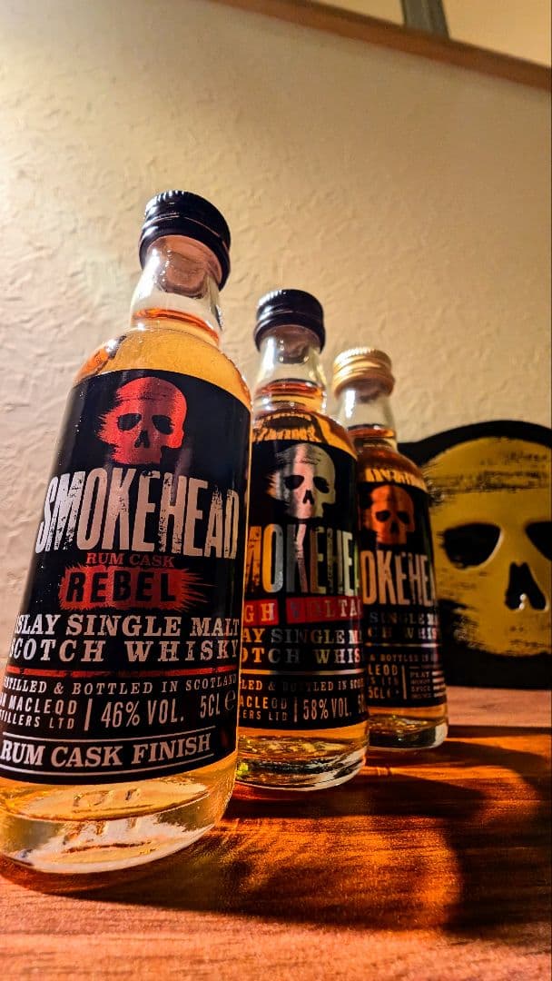 スモークヘッド　ミニチュア6ケースセット　SMOKEHEAD　アイラウイスキー