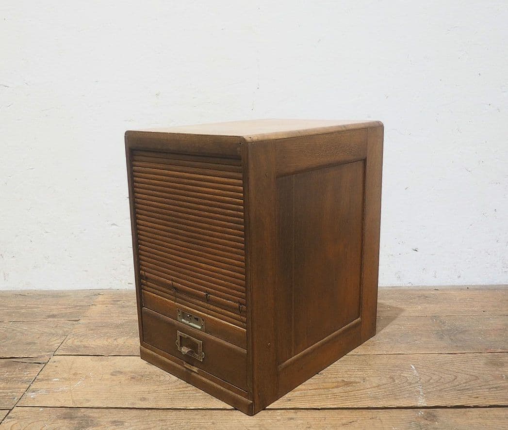 1353　ジャンク　蛇腹の小引き出し　収納棚　書類ケース　レトロ　ビンテージ