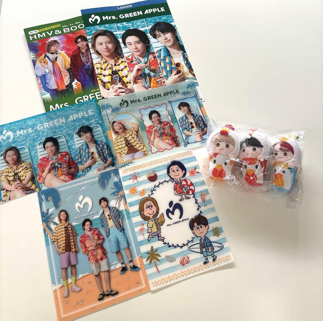 Mrs. GREEN APPLE からあげくんキーホルダー 3個セットおまけ付き