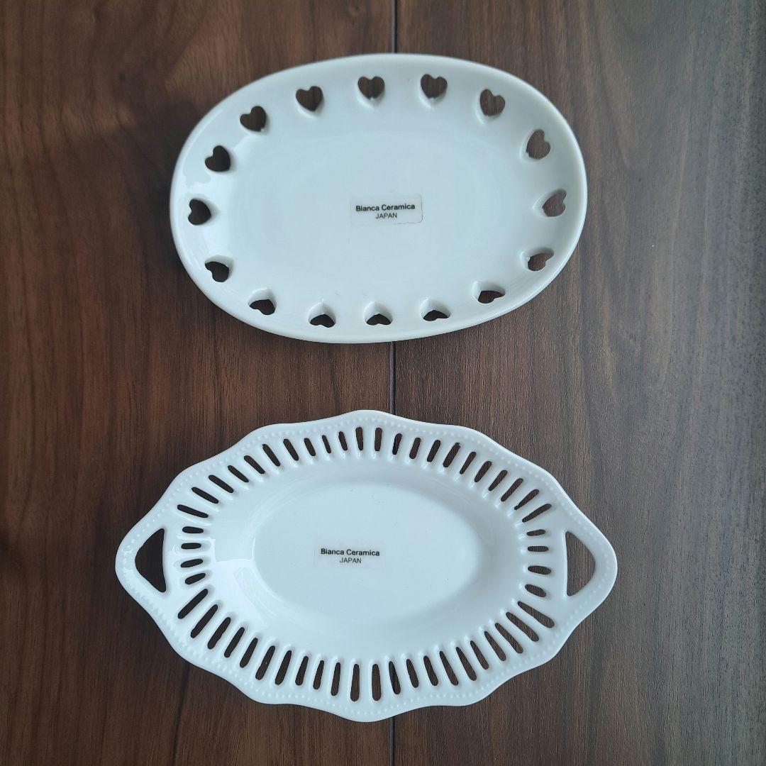 bianca ceramica 2皿