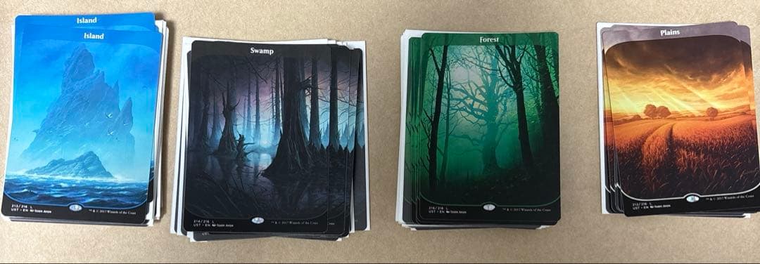 UST 基本土地　70枚　バラ売り可　MTG