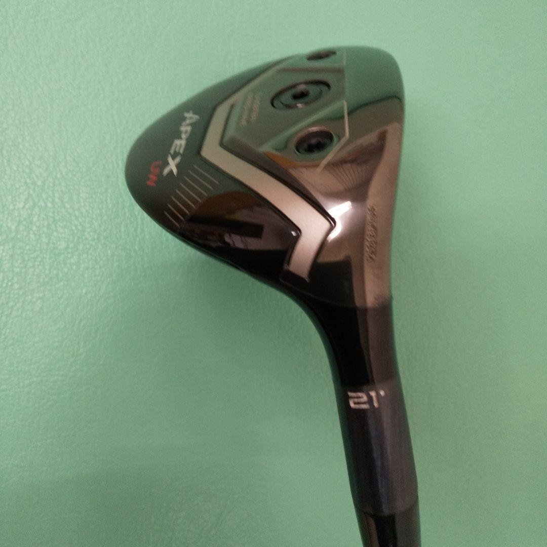 現行モデルAPEX UW 　21度。Tour AD F-85s