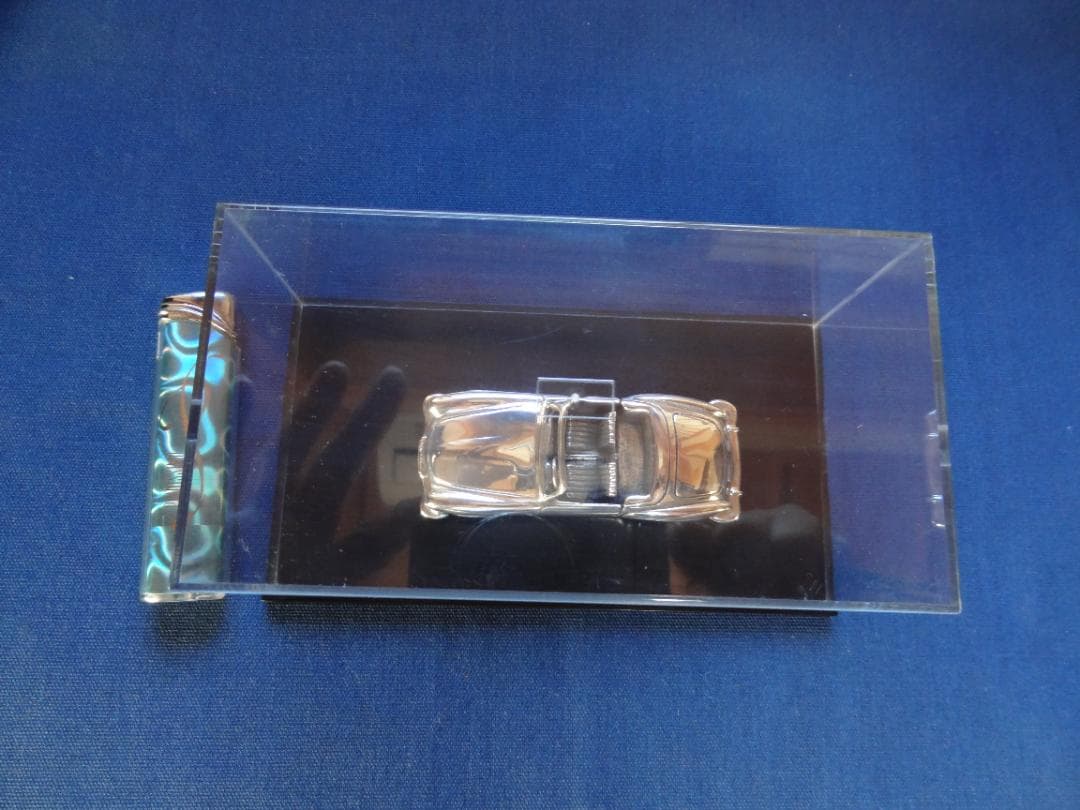 イタリア製 スターリングシルバー ベンツSM5563 カブリオレ ミニカー