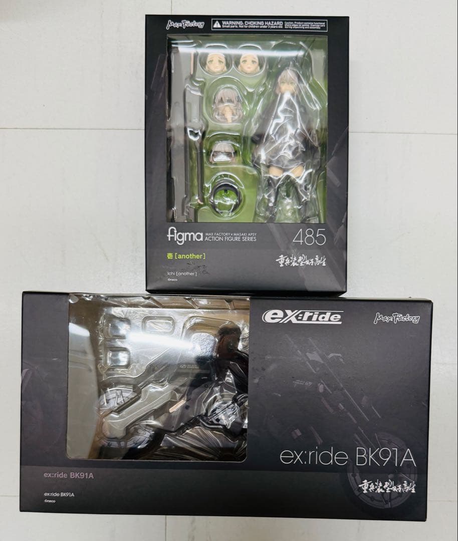 新品 figma 485 壱［another］ + ex:ride BK91A