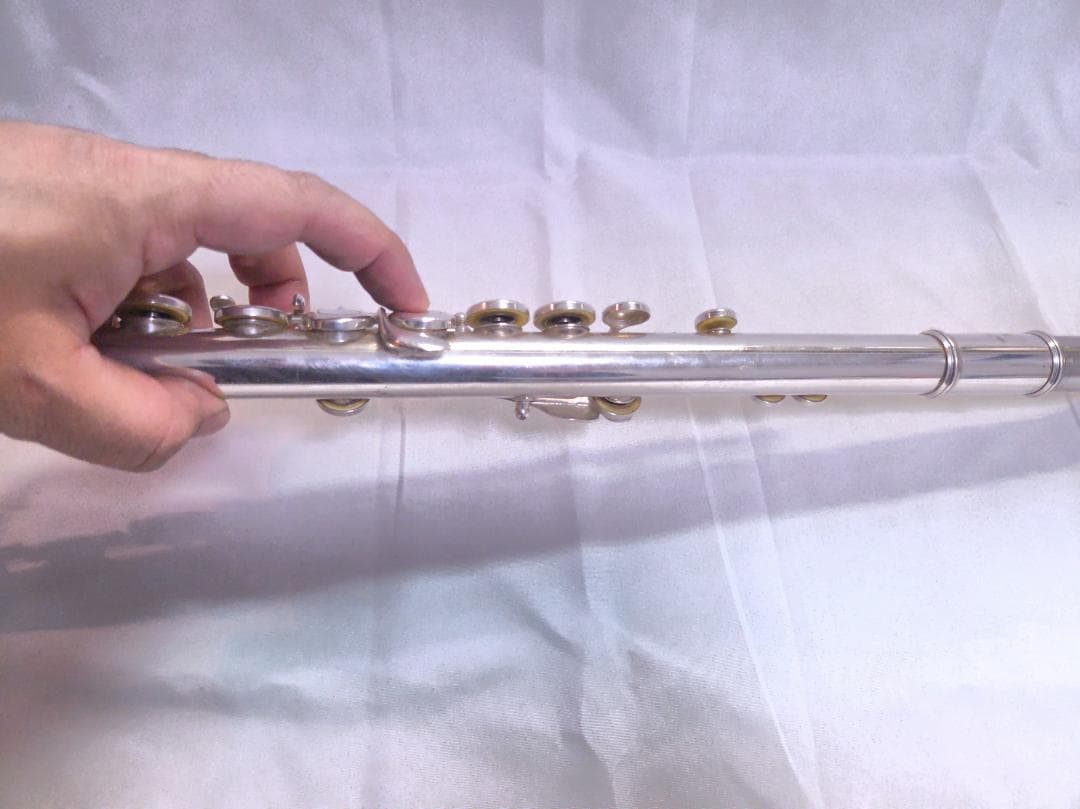 YAMAHA YFL-211SⅡ フルート 日本製 銀メッキ Eメカ付#2428