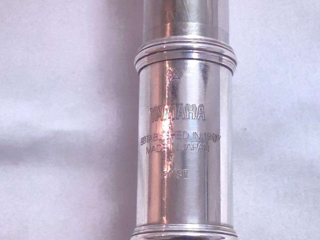 YAMAHA YFL-211SⅡ フルート 日本製 銀メッキ Eメカ付#2428