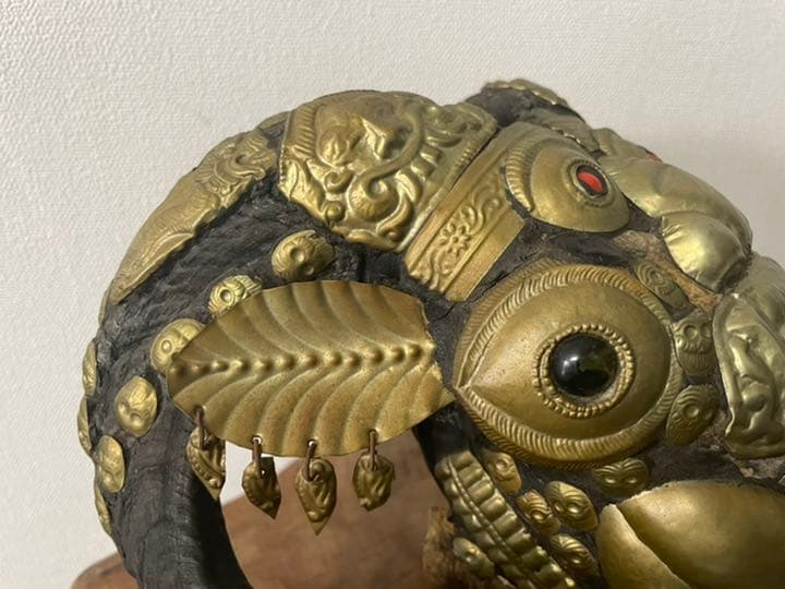 値下げ　スカルホーン　壁掛け