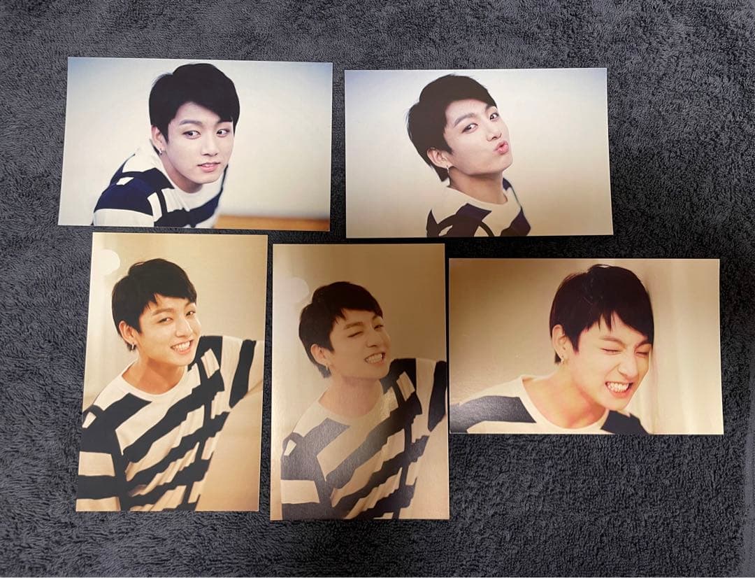 BTS 花様年華 ON STAGE 公式フォトカード5枚セット　ジョングク