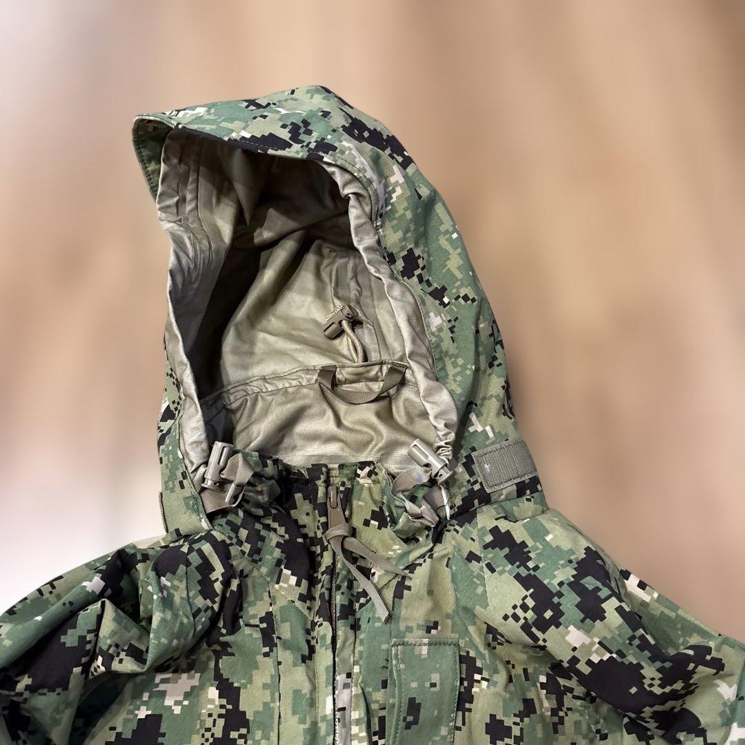 USN 米海軍 NWU パーカデジタルカモ 米軍放出品　ゴアテックス AOR2