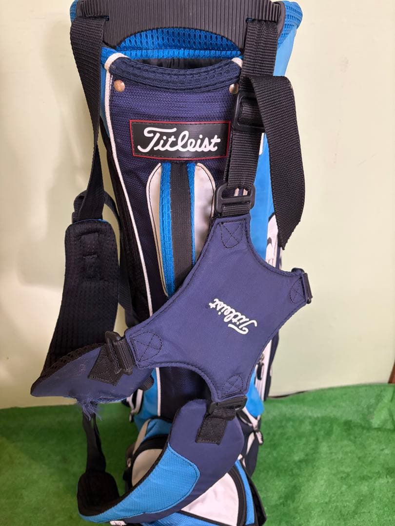 美品　タイトリスト　セルフバッグ　ダブルショルダー