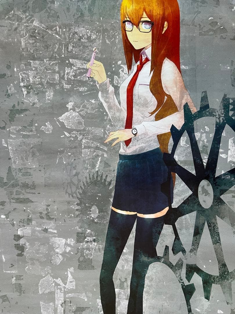 シュタインズ・ゲート ラジオ会館 限定 A1 ポスター　牧瀬紅莉栖