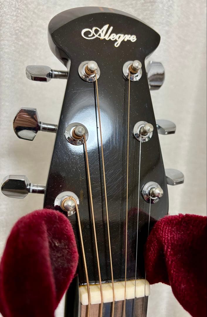 【ミニアコースティックギター】 フィリピン Alegra アレグレ【マンゴー材】