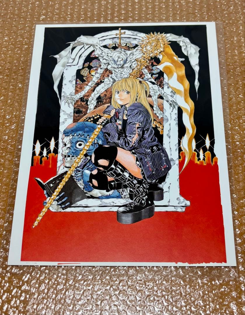 デスノート カラー原画レプリカ3枚セット 複製原画 複製原稿