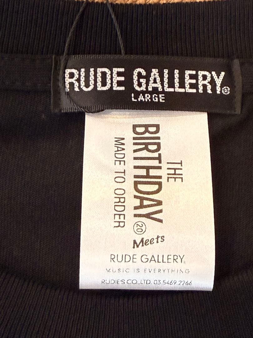 【未使用】RUDE GALLERY THE BIRTHDAY Tシャツ