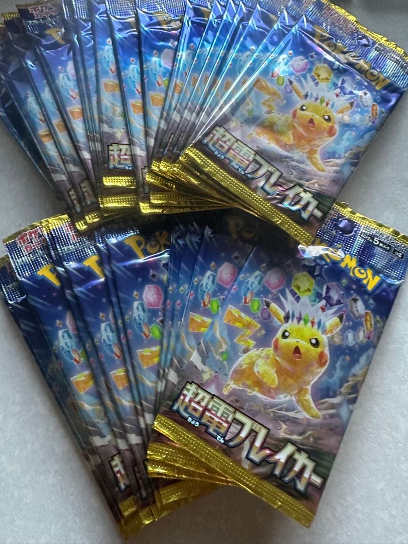 超電ブレイカー 未サーチ 28パック 絶版 未開封パック 引退品 まとめ売り