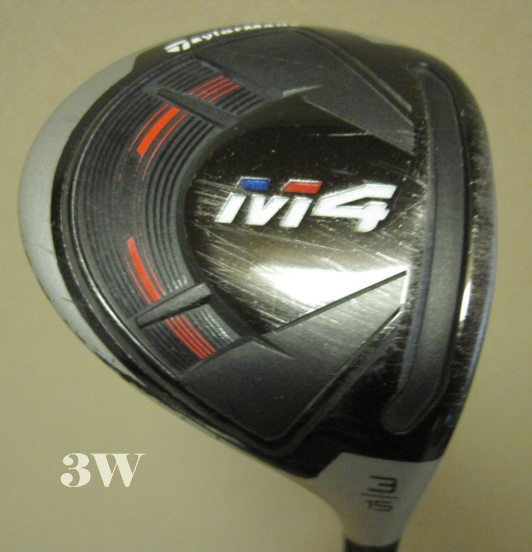 TaylorMade M4 ドライバー、3W、5W