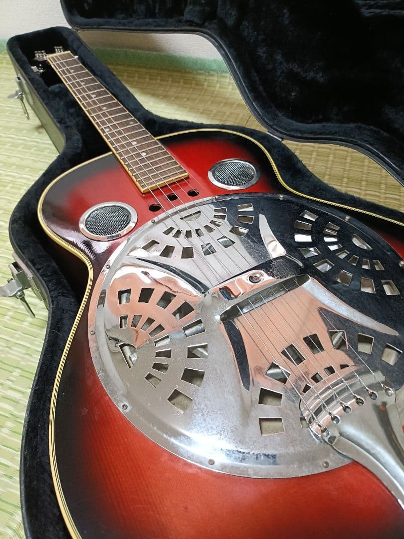 GRASS LANDリゾネーターギター ハードケース付