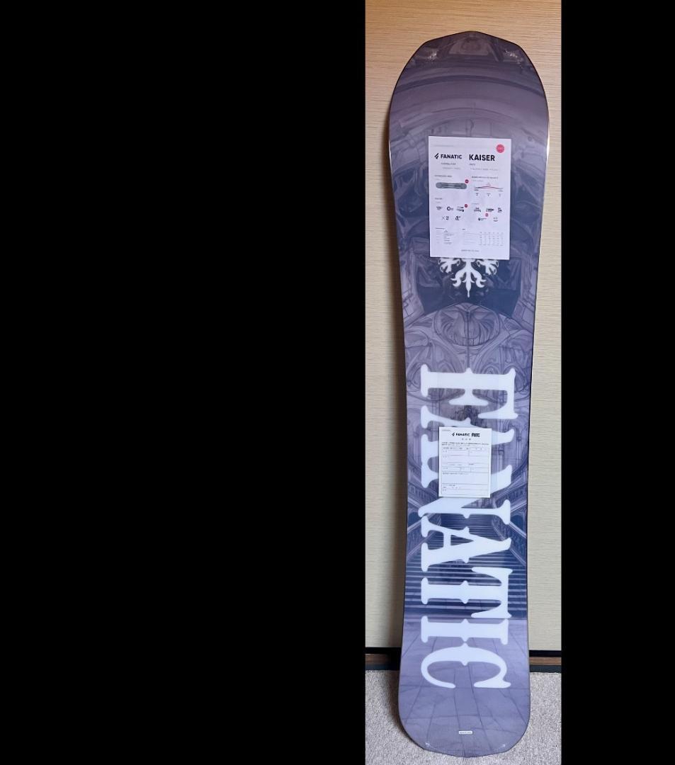 【未使用・上級者】25-26 FANATIC KAISER154 スノーボード