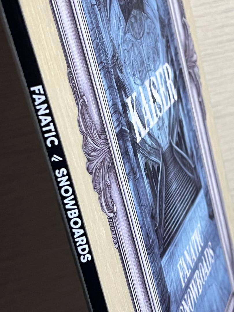 【未使用・上級者】25-26 FANATIC KAISER154 スノーボード