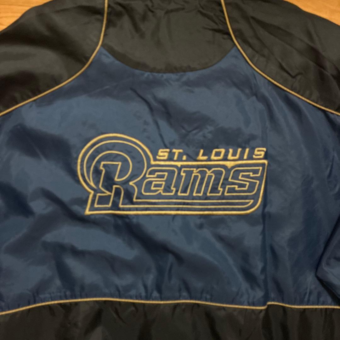 NFL セントルイス・ラムズ ジャケット 2XL 90s ヴィンテージ 刺繍ロゴ