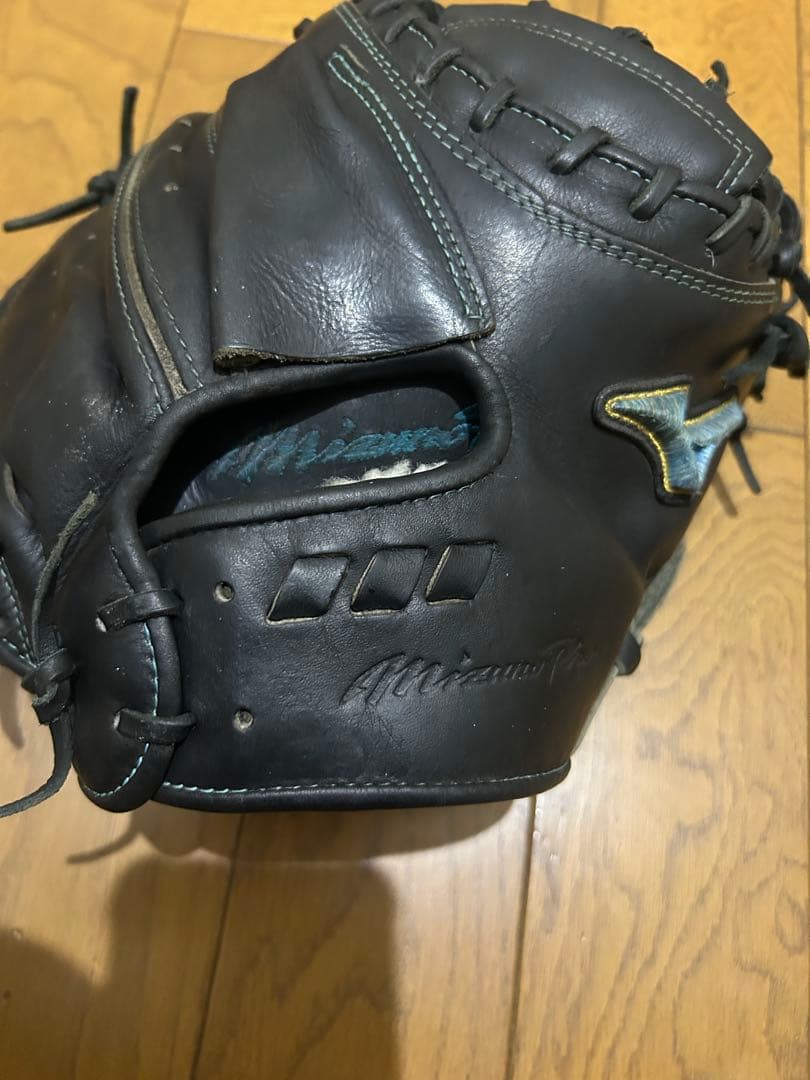 Mizuno Pro 軟式用キャッチャーミット ダイバーシティブルー