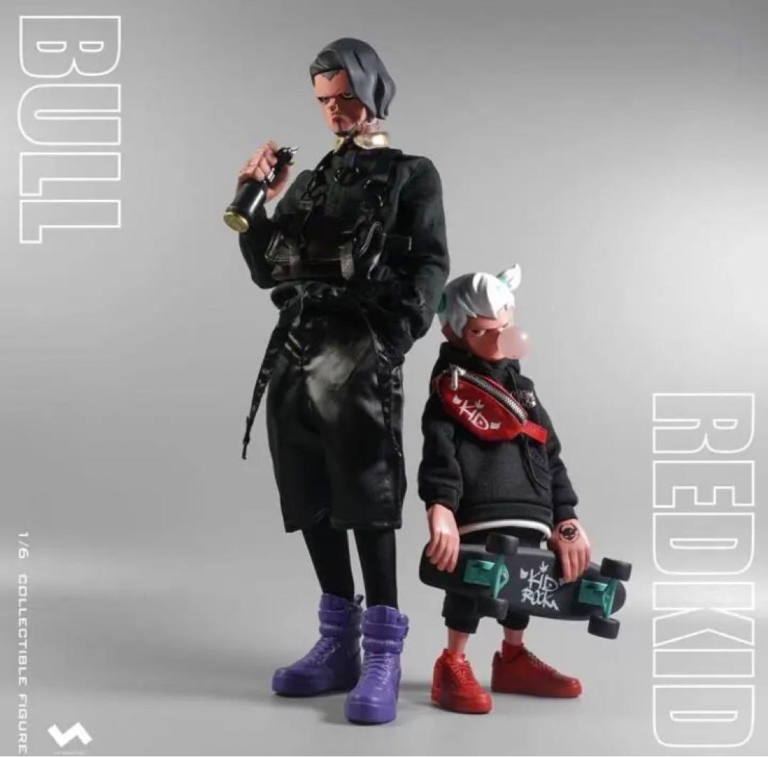 JTスタジオ 西遊記 Bull Red Kid 悟空 牛魔王1/6 フィギュア