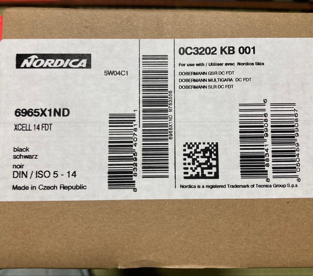 新品　レール式ビンディング マーカー XCELL14 FTD