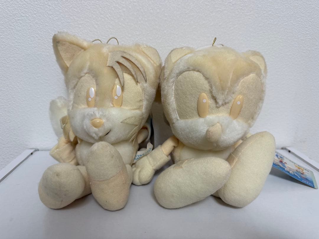 ソニック&テイルス ぬいぐるみ キャラクター 人形 ペールカラー SEGA
