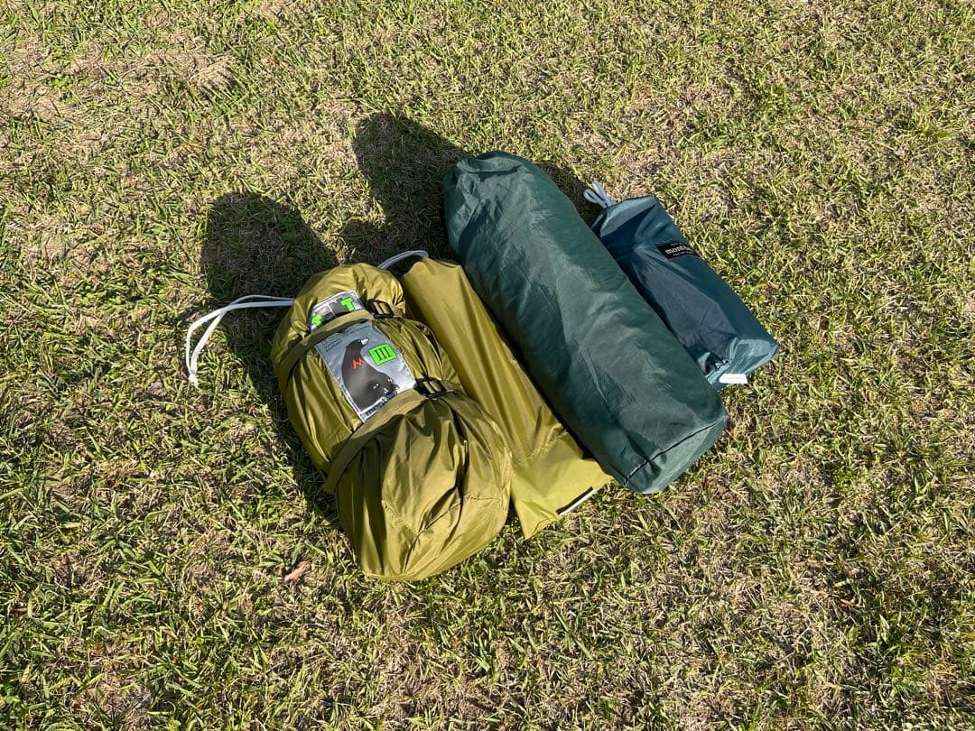 mont-bell ムーンライト3型 専用グランドシート付き