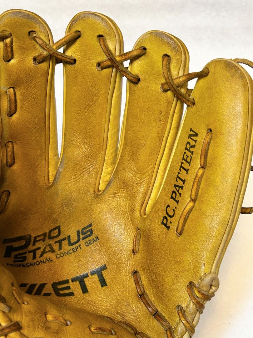 ★硬式用・投手★ ZETT プロステイタス ピッチャーグローブ オイルメンテ済