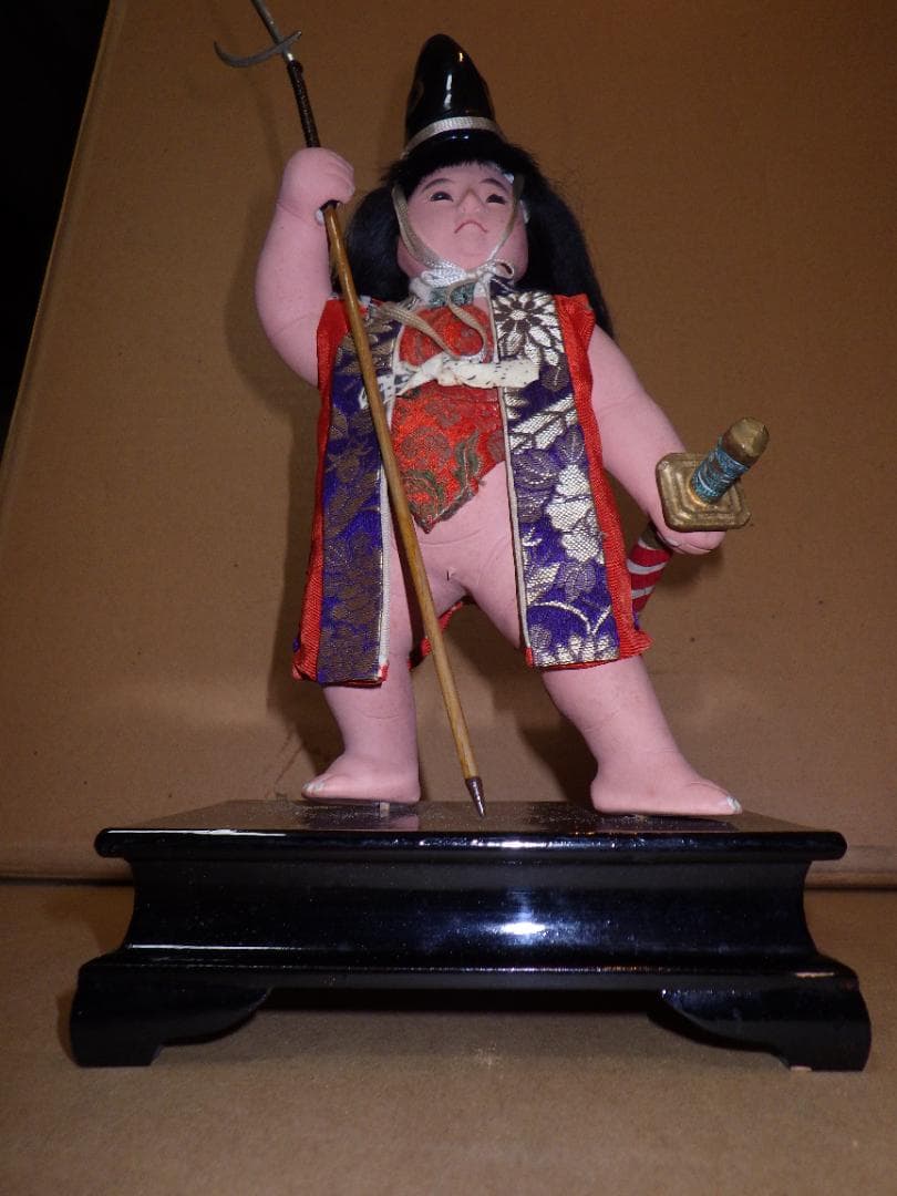 歴史物 加藤一冑 金太郎 御所人形 真多呂人形 武者人形 五月人形 日本人形 箱