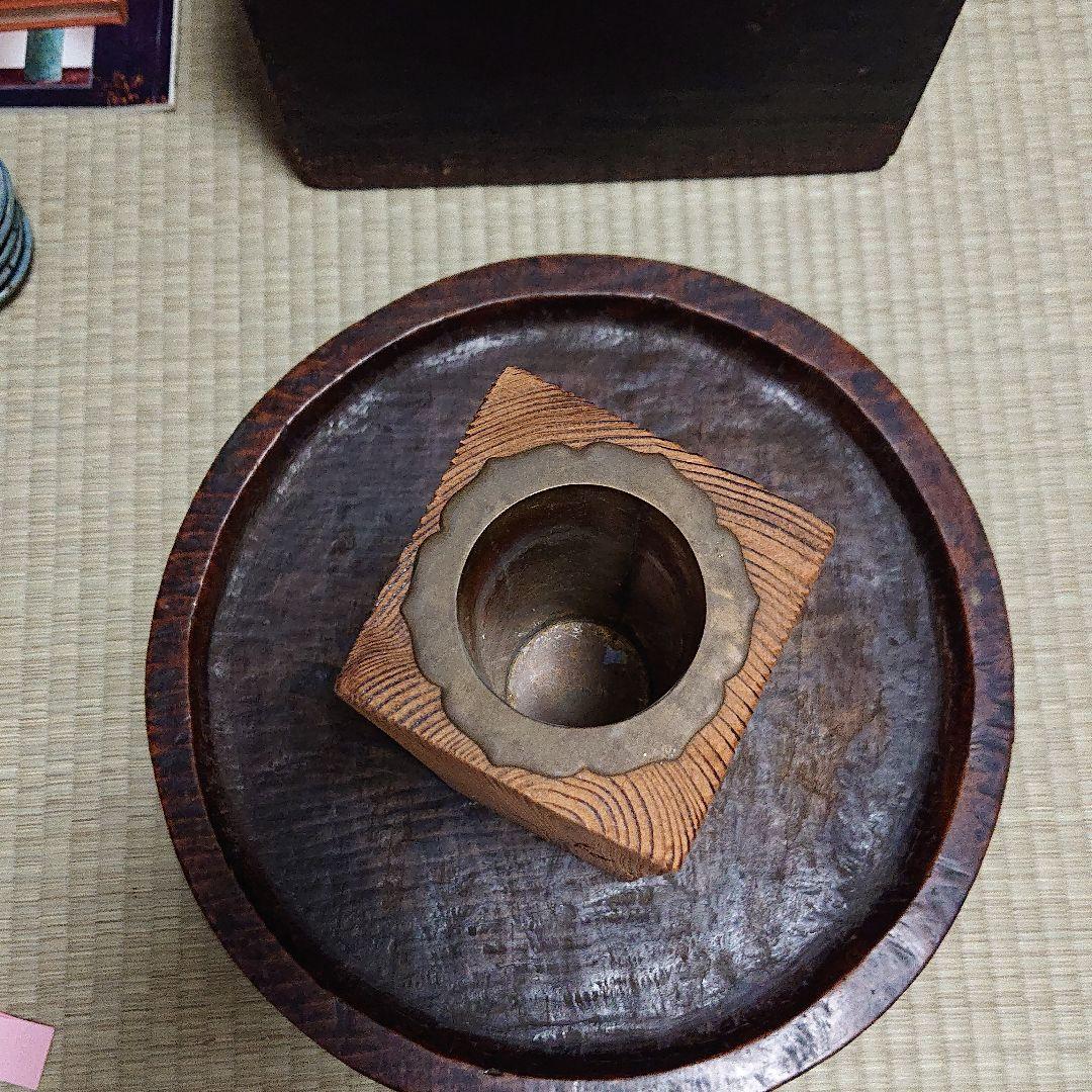 東大寺 春日杉 花生け 「春日杉」焼印