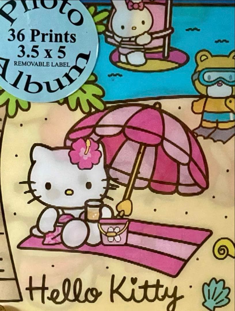 キティ カオハナ　ハイビスカス　水着 日焼け ガングロキティ ハワイグアム