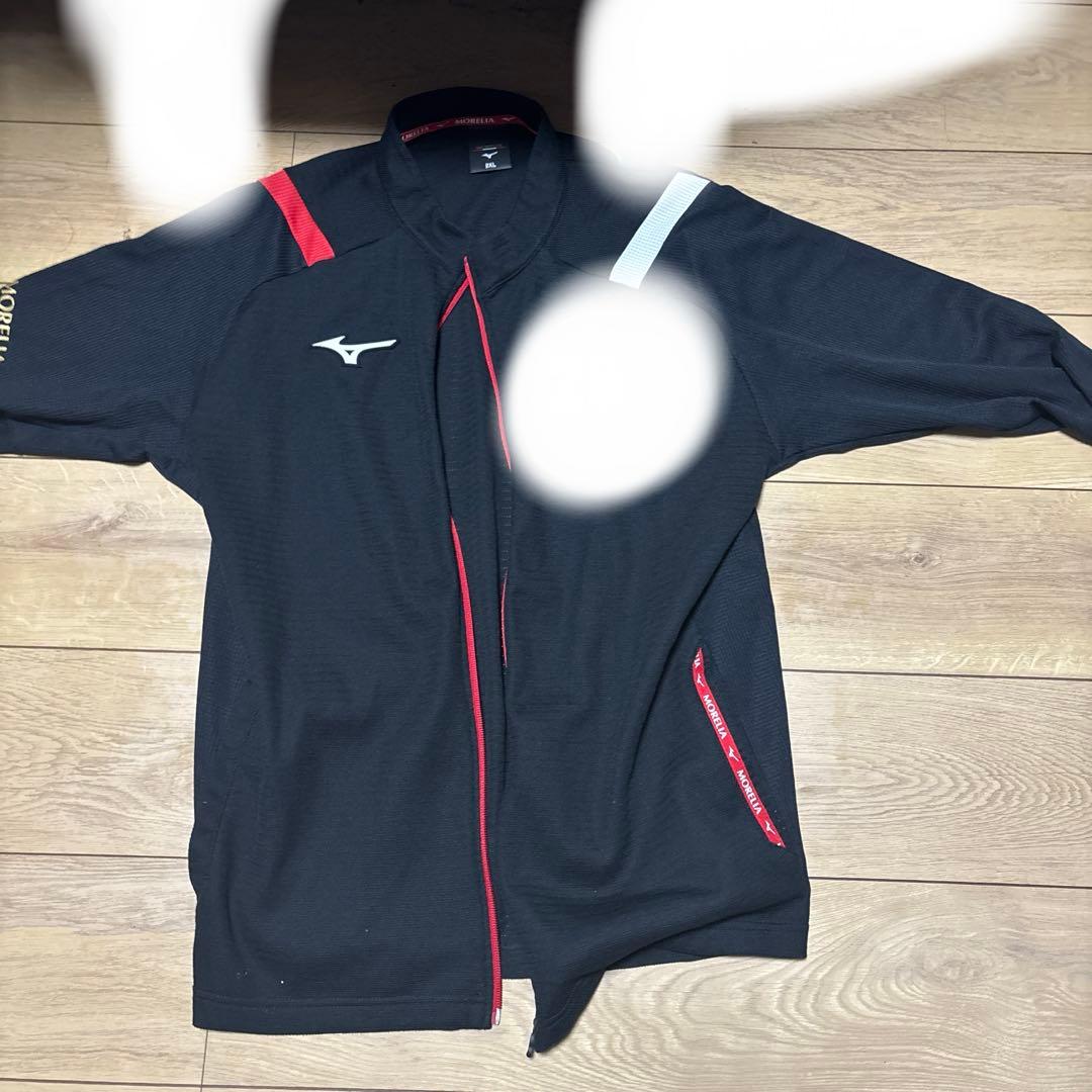 Mizuno ジャージセット ブラック/レッド
