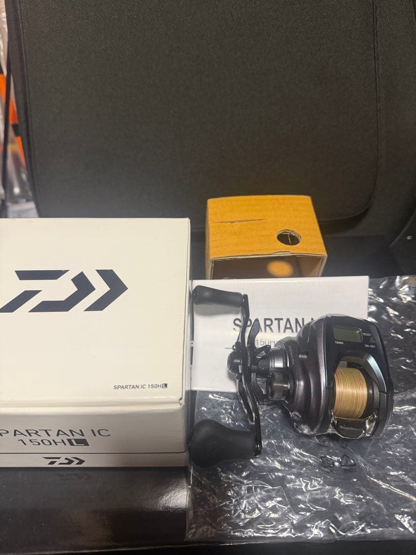 DAIWA SPARTAN IC 150HL カウンター付きベイトリール