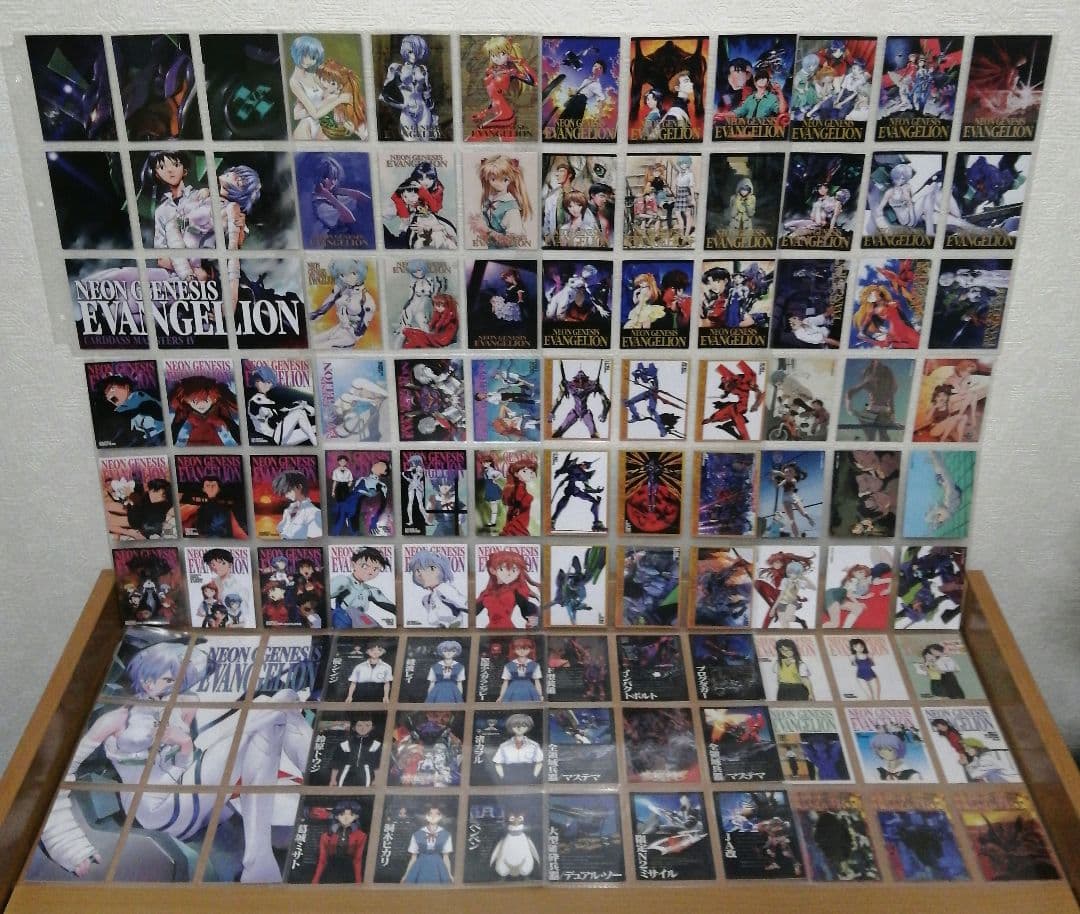 カードダスマスターズ 新世紀エヴァンゲリオン 第四集 フルコンプ+プロモ9枚