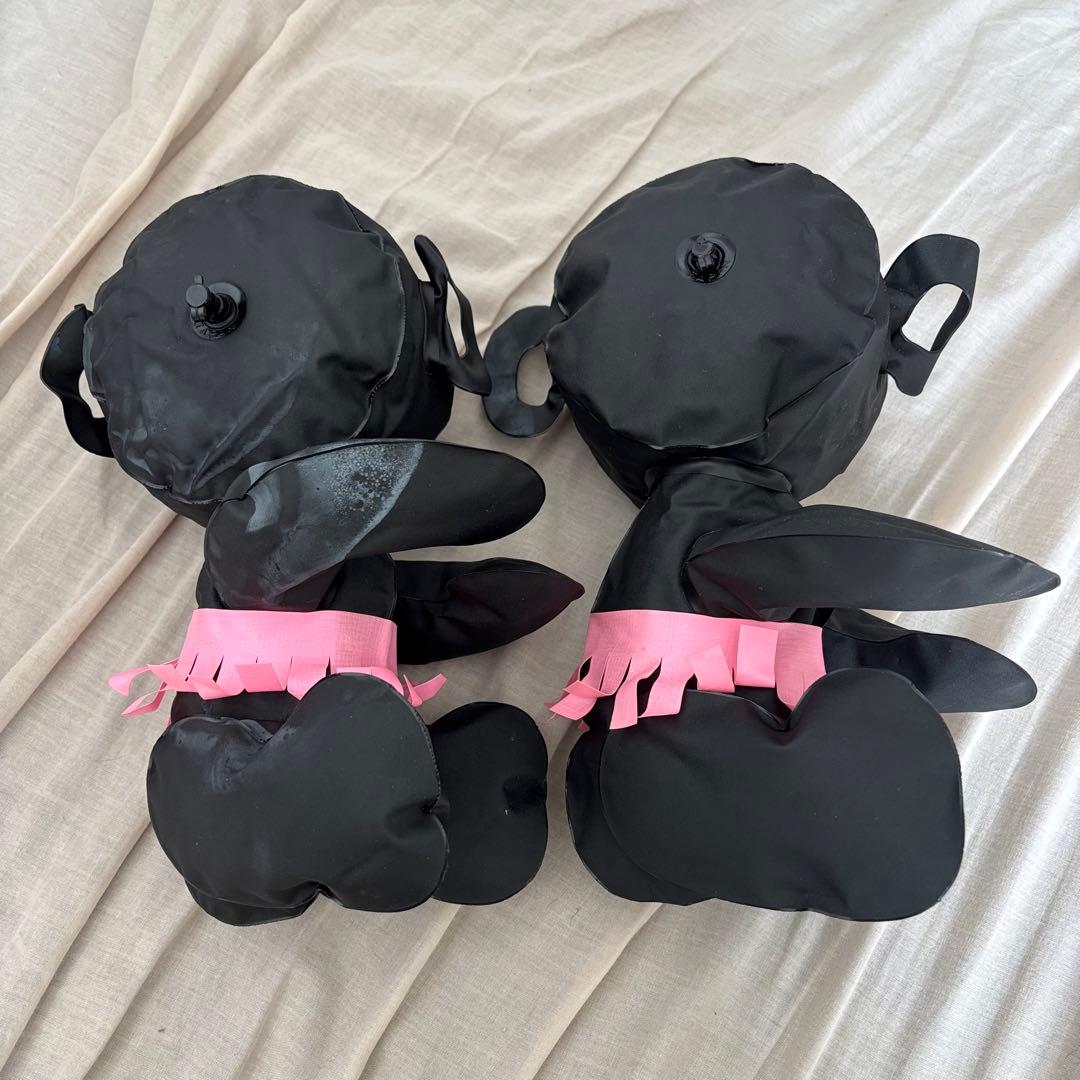 昭和レトロ　ビニール人形、うきわセット